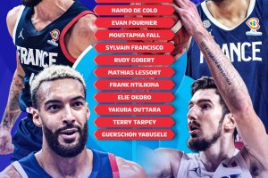 FIBA World Cup 2023, i roster di Lettonia e Francia