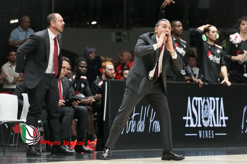 LBA Finale Play-off Segafredo Bologna- EA7 Emporio Armani Milano Sergio Scariolo