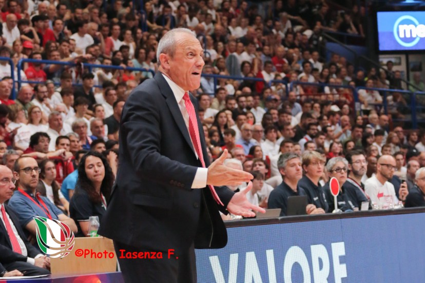 EA7 Emporio Armani Milano - Segafredo Zanetti Bologna Ettore Messina