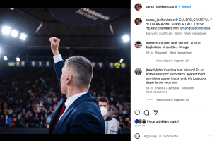 Sarunas Jasikevicius says goodbye to Barcelona fans
