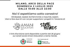 “Hands Up Milano”, l’evento organizzato dalla fondazione AMANI Educational di Giampaolo Ricci
