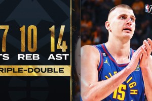 Denver Nuggets, la tripla doppia di Nikola Jokic