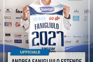 Happy Casa Brindisi: Andrea Fanigliulo prolunga sino al 2027