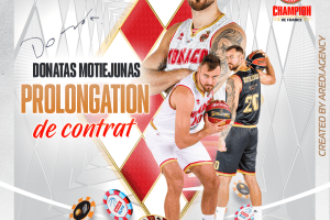Monaco extends the contract of Donatas Motiejunas for another two seasons