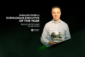 Paulius Motiejunas nominato EuroLeague’s top Exec per la terza volta
