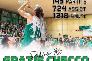 La Virtus Padova dopo cinque stagioni saluta Francesco De Nicolao