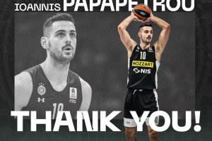 Partizan, Ioannis Papapetrou officially part ways