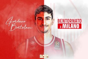 Giordano Bortolani returns to Olimpia: “For me this is something unique”