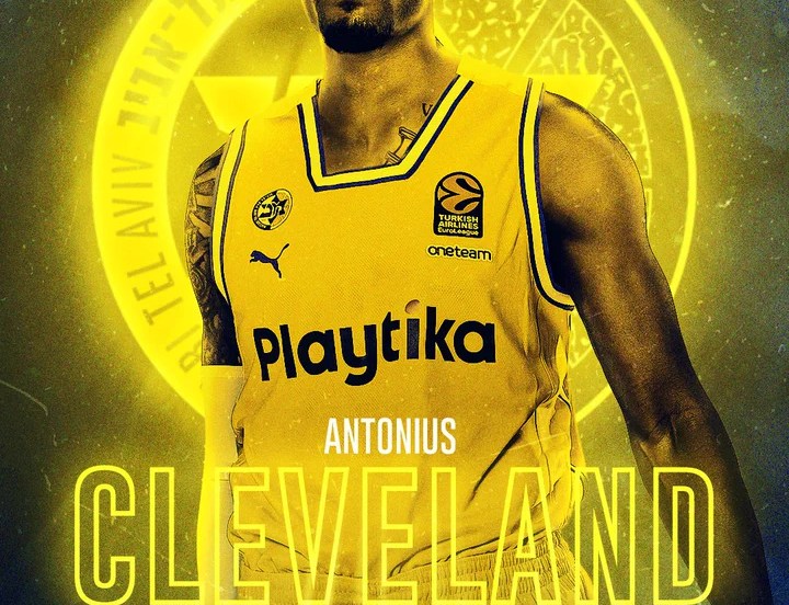 Antonius Cleveland maccabi tel aviv