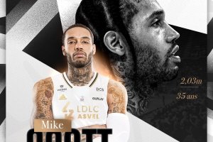 ASVEL signs former NBA forward Mike Scott