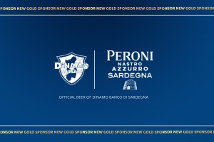 La Dinamo brinda con Peroni Nastro Azzurro