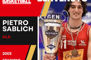 Oleggio, dalla VL Pesaro ecco Pietro Sablich