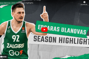 Zalgiris Kaunas, rinnovo sino al 2027 per Edgaras Ulanovas