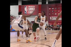 6 punti e 6 assist per Nico Mannion contro i Suns