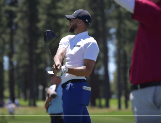 steph curry golf