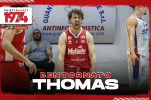 Chieti Basket 1974, confermato Thomas Reale