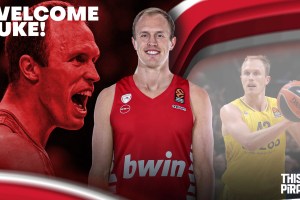 Olympiacos, ufficiale il biennale a Luke Sikma