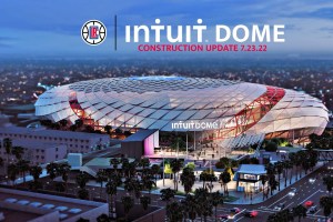 Clippers, procedono bene i lavori della nuova arena
