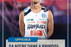 Da Notre Dame a Brindisi: Nate Laszewski la nuova ala biancoazzurra