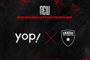 Yop! nuovo Official Communication Partner di Pallacanestro Varese