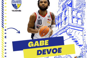 Gabe DeVoe è ufficiale: c’è la firma con la Tezenis Verona