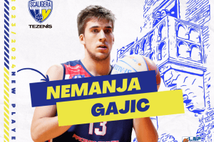 Scaligera Verona, ufficiale il 2+1 a Nemanja Gajic