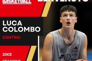 Fisico ed energia sotto canestro: benvenuto Luca Colombo