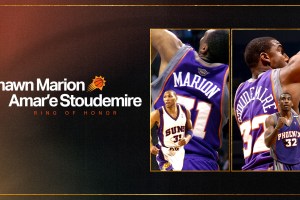Suns will retire Shawn Marion (no.31) and Amare Stoudemire (no.32) jerseys