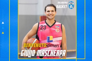 L’Orlandina Basket ingaggia Giulio Mascherpa