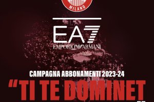 “Ti Te Dominet Milan”: la Campagna Abbonamenti per la stagione 2023/24