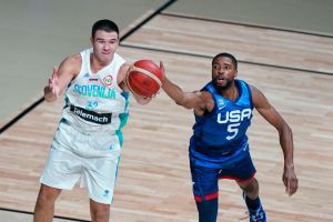 Team USA sul velluto con la Slovenia senza Doncic