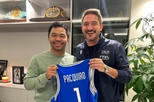 Gianmarco Pozzecco corona un sogno: incontro con Manny Pacquiao