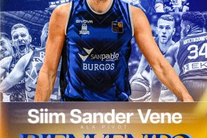 Siim-Sander Vene in LEB Gold, accordo con il San Pablo Burgos