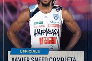 Xavier Sneed completa il roster di Brindisi