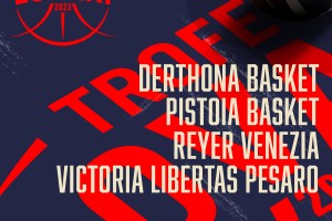 Tortona-Pesaro e Venezia-Pistoia gli accoppiamenti delle semifinali del Trofeo Lovari