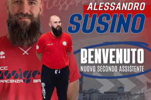 Alessandro Susino è il nuovo secondo assistente dell’UCC Assigeco Piacenza