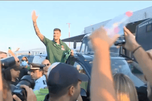 Panathinaikos, bagno di folla per Juancho Hernangomez: Qui per vincere tutto