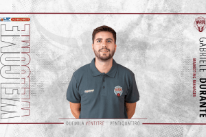 Gabriele Durante è il marketing manager del Nardò Basket