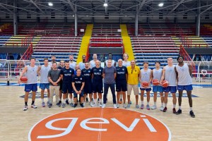 Gevi Napoli Basket, Primo allenamento al PalaBarbuto