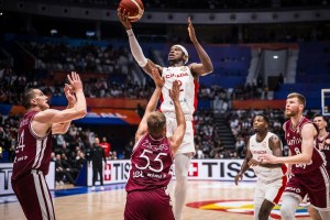 Canada Dominates Latvia 101-75 to Close Out Group H Undefeated