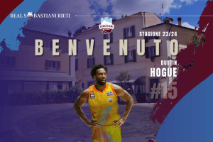 Real Sebastiani Rieti annuncia Dustin Hogue