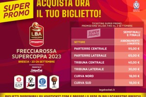 Frecciarossa Supercoppa 2023, prolungata la Superpromo fino a domenica 3 settembre