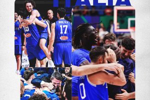 Italbasket celebra la vittoria sui suoi canali social: «Serbia vs Italia, Atto III»