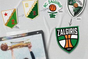 Žalgiris Kaunas has announced the new logo