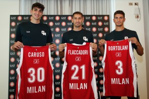 Flaccadori, Bortolani e Caruso: all’Olimpia daranno freschezza e profondità