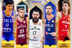 FIBA World Cup 2023, Simone Fontecchio tra i 5 del secondo quintetto ideale