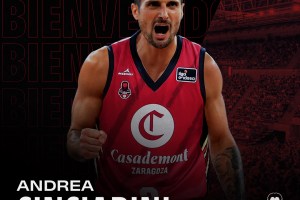 Casademont Zaragoza, ufficiale l’accordo con Andrea Cinciarini