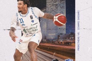 Dinamo Sassari-Promitheas, palla a due alle 15.55