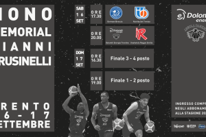Dolomiti Energia Trentino, sabato e domenica il IX Memorial Gianni Brusinelli