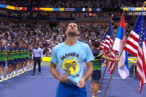 Djokovic trionfa allo US Open e celebra Kobe Bryant